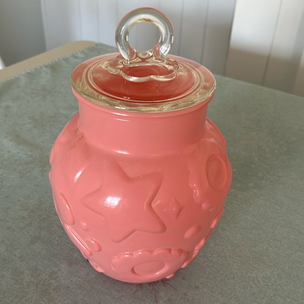 Vintage holiday gingerbread man cookie jar